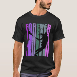 Forever Retro Lacrosse Hübsch Player Team Coach Co T-Shirt