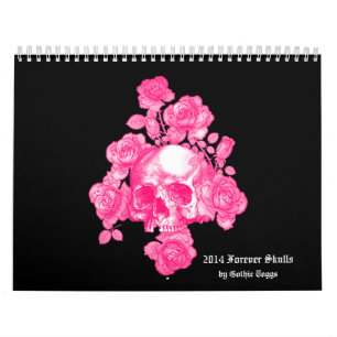 Forever Skulls Goth Fantasy 2014 Kalender