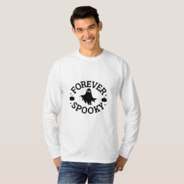 Forever Spooky Halloween Ghost and Pumpkins T-Shirt