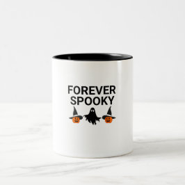 Forever Spooky Halloween Mug Zweifarbige Tasse