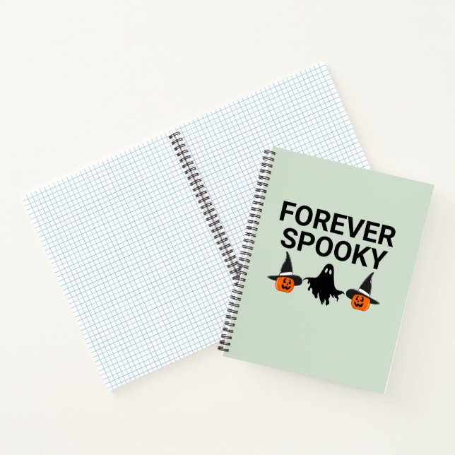 Forever Spooky Notebook Notizbuch (Innenseite)