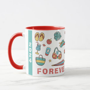 Forever Summer 2024 - jeden Sonnenuntergang genieß Tasse