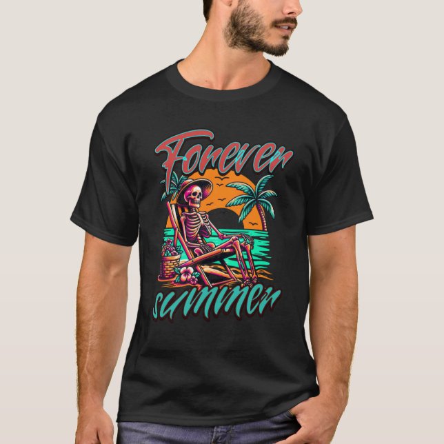 Forever Summer T-Shirt – Endless Sunshine & Summer (Vorderseite)
