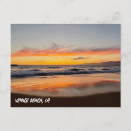 Forever Sunset Dreams - Venice Beach, CA Postcard Postkarte