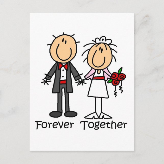 Forever Together T - Shirt and Gifts Postkarte (Vorderseite)