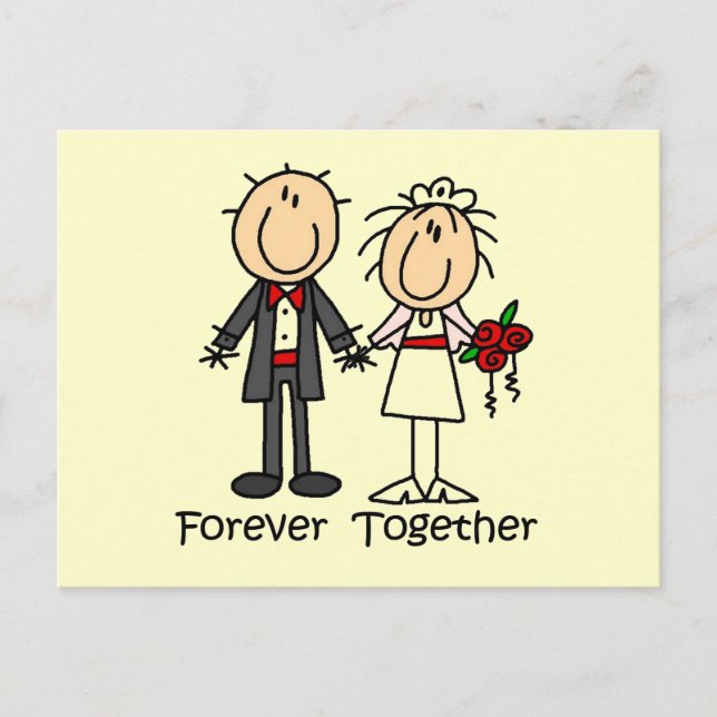 Forever Together T - Shirt and Gifts Postkarte (Vorderseite)