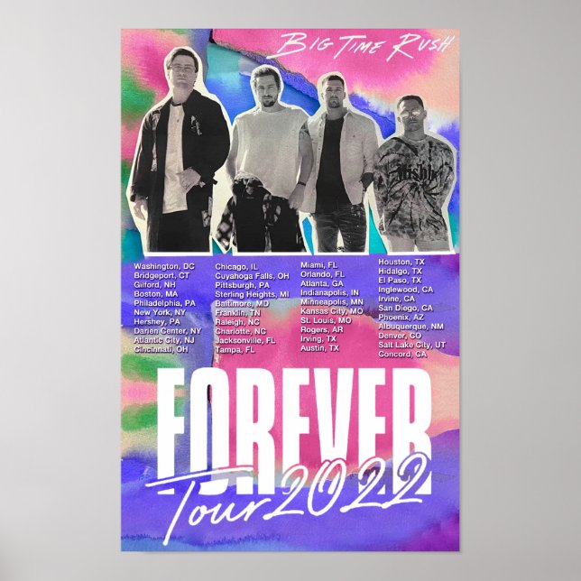 Forever Tour 2022 (Option 2) Poster (Vorne)