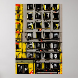 Forever Trapped - Eine gruselige AI Fantasy Art Pr Poster