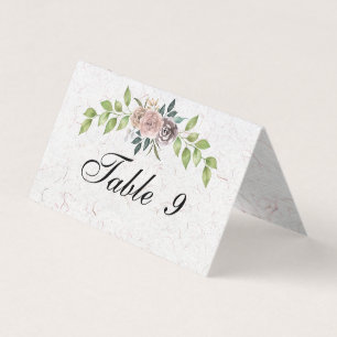 Forever - Two Hearts - One Liebe Table Card