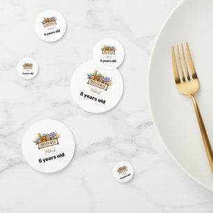 Forever Wild Birthday Table Confetti Konfetti
