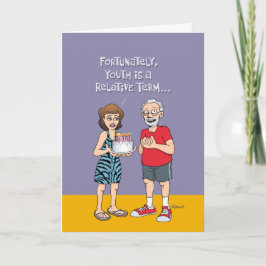 "Forever Young" 65. Geburtstag Karte