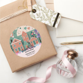 Forever Zuhause Pastel Hearts Adoption Foster Show Runder Aufkleber