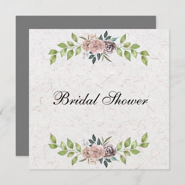 Forever - Zwei Herzen - eine Liebe Einladung (Vorne/Hinten)