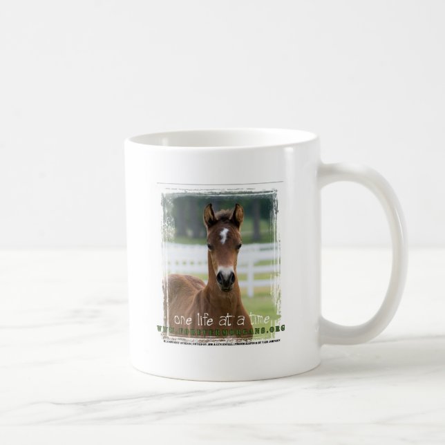 ForeverMorgans ein Leben fohlen auf einmal Tasse (Rechts)
