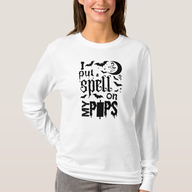 Forex halloween | Lege einen Zauberspruch T-Shirt (Vorderseite)