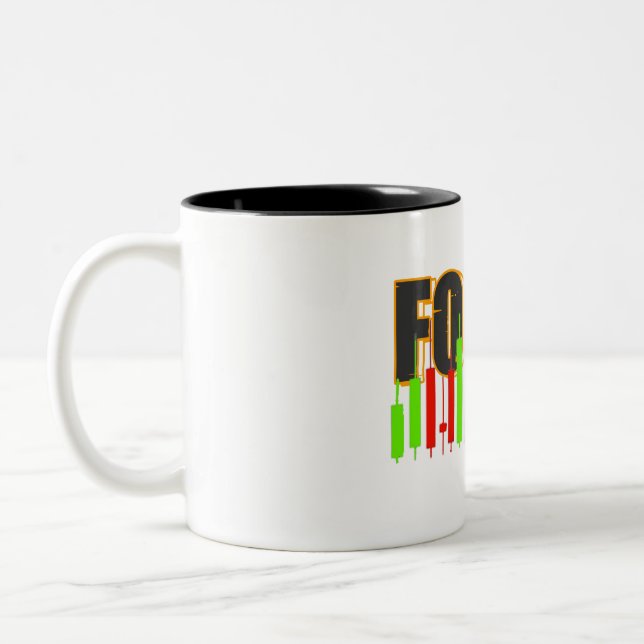 Forex-Kerzen-Tasse Zweifarbige Tasse (Links)
