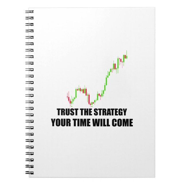 Forex Trader Spiral Foto Notebook Notizblock (Vorderseite)