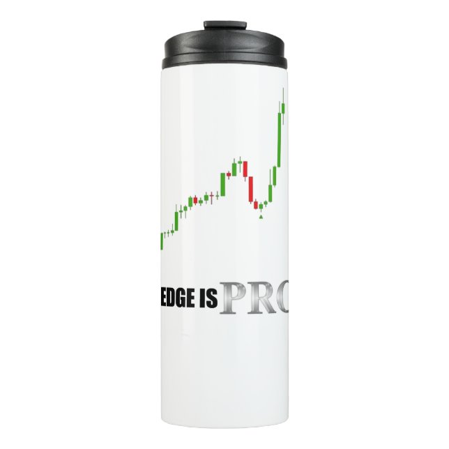 Forex-Wissen ist Gewinn Thermal Tumbler Thermosbecher (Vorderseite)