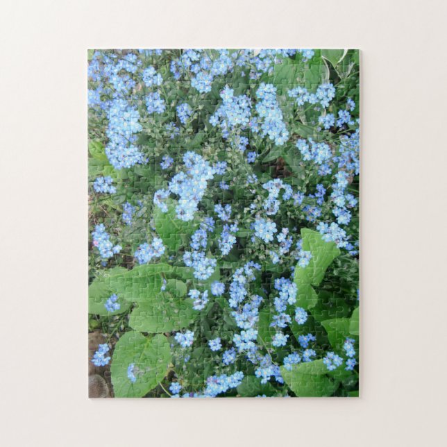 *Forget-Me-Not* Puzzle (Vertikal)