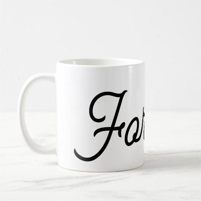 Forgiven cup of coffee kaffeetasse (Links)