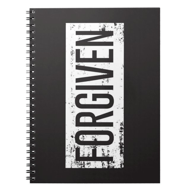 FORGIVEN SpiralNotebook Notizblock (Vorderseite)