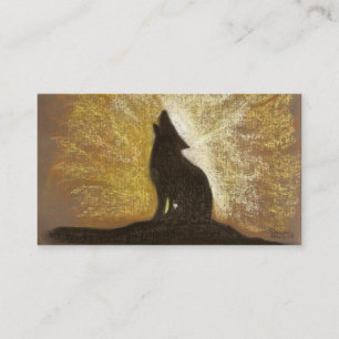 forgotton Lied eines Wolfs Visitenkarte