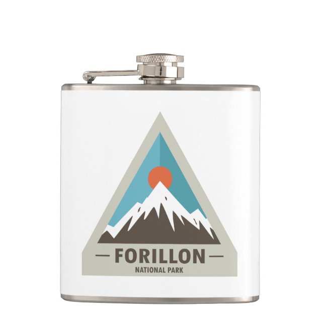 Forillon-Nationalpark Flachmann (Vorderseite)