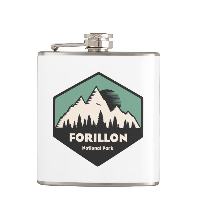 Forillon-Nationalpark Flachmann (Vorderseite)