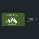 Forillon-Nationalpark Gepäckanhänger<br><div class="desc">Forillon wurde 1970 gegründet und war der erste Nationalpark in Quebec Kanada. Der Park umfasst Wälder,  Meeresküste,  Salzmoore,  Sanddünen,  Klippen und das östliche Ende der Appalachen.</div>