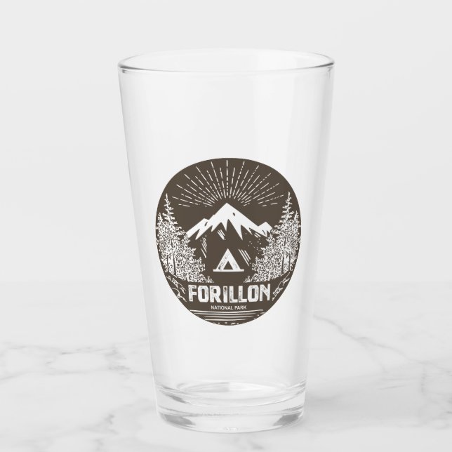 Forillon-Nationalpark Glas (Vorderseite)