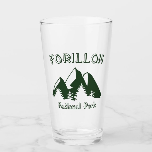 Forillon-Nationalpark Glas (Vorderseite)