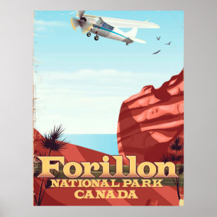 Forillon Nationalpark, Kanada Reiseplakat Poster