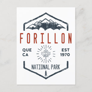 Forillon Nationalpark Kanada Vintage-Distressed Postkarte