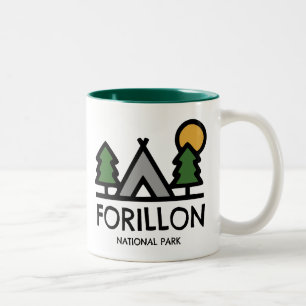 Forillon-Nationalpark Zweifarbige Tasse