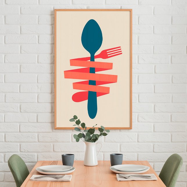 Fork And Spoon Poster (Von Creator hochgeladen)