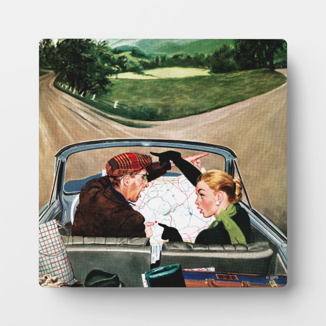 Fork in the Road Fotoplatte (Vorderseite)