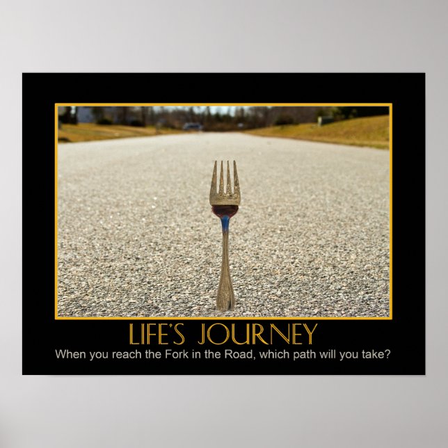 Fork in the Road Poster (Vorne)