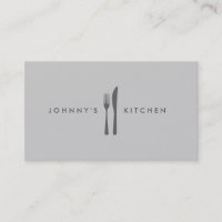 Fork & Knife Logo Küche/Restaurant/Café