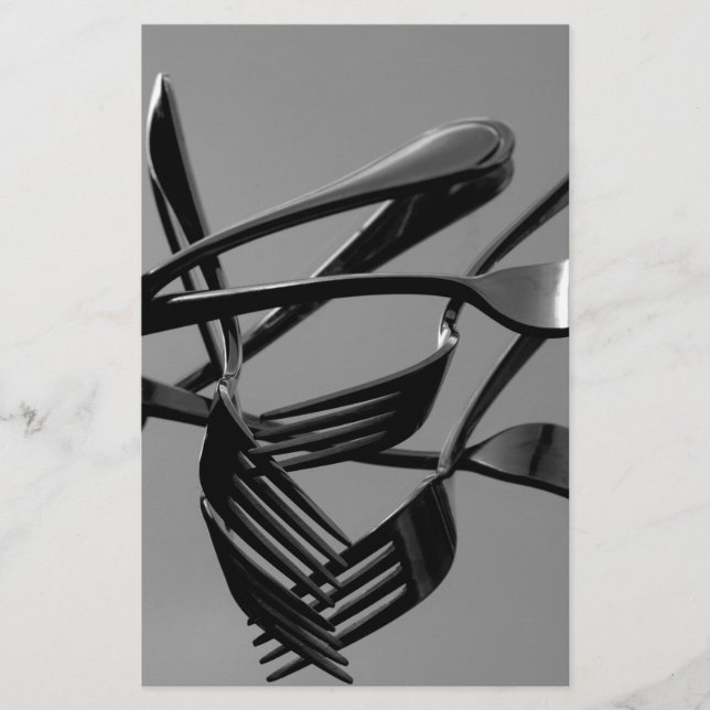 Fork Levitation Briefpapier (Vorderseite)