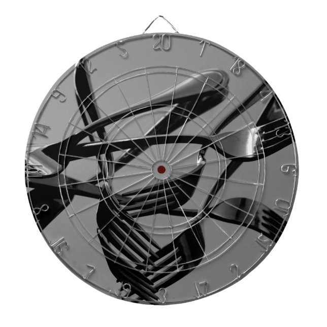 Fork Levitation Dartscheibe (vorne)