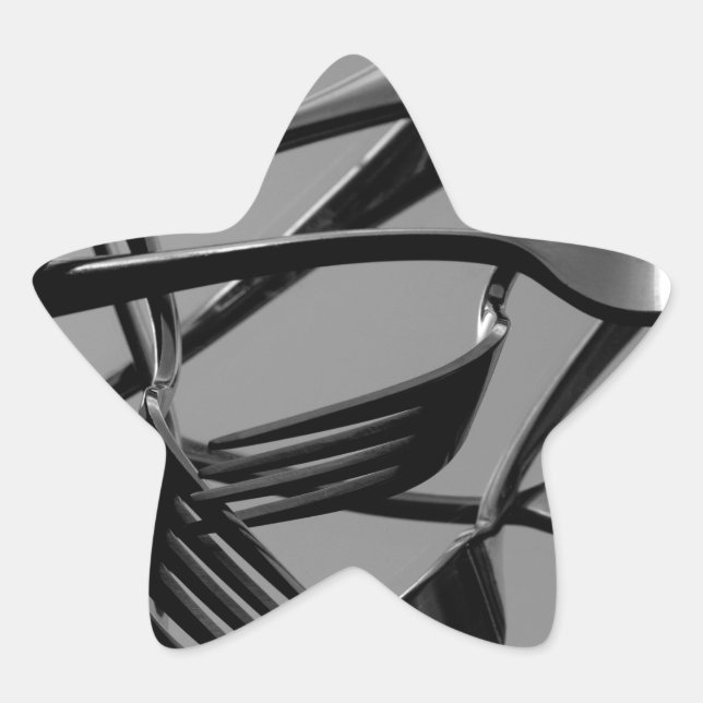 Fork Levitation Stern-Aufkleber (Vorderseite)