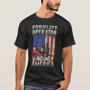 Forkli, Cooler Gabelstapler T-Shirt