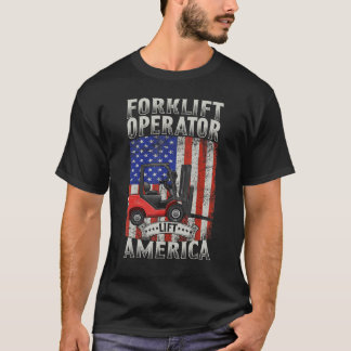 Forkli, Cooler Gabelstapler T-Shirt