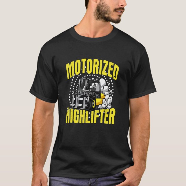Forklift driver warehouse clerk saying T-Shirt (Vorderseite)