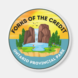 Forks des Credit Ontario Provincial Park Magnet