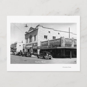 Forks, WashingtonA Street SceneForks, WA Postkarte