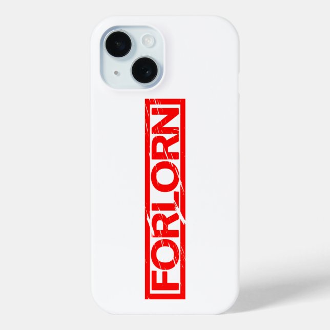 Forlorn Briefmarke Case-Mate iPhone Hülle (Rückseite)