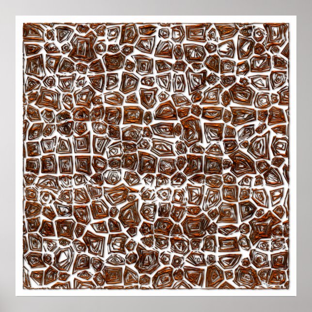 Form durch Chaos 1 Poster (Vorne)