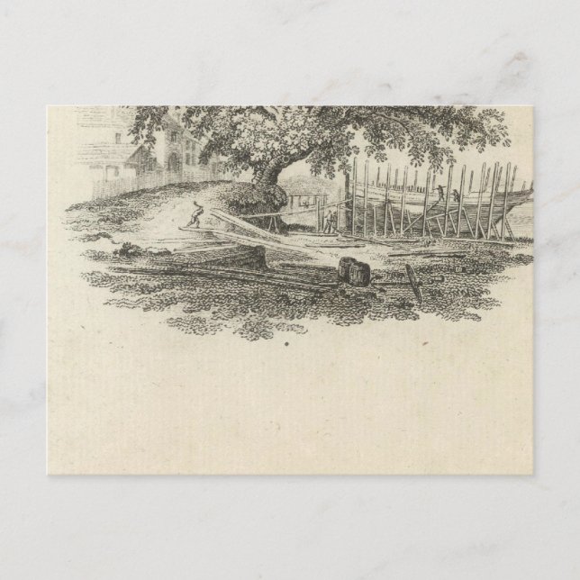 Form, in der William Penn Postkarte (Vorderseite)