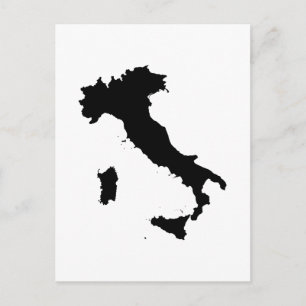 Form Italiens Postkarte